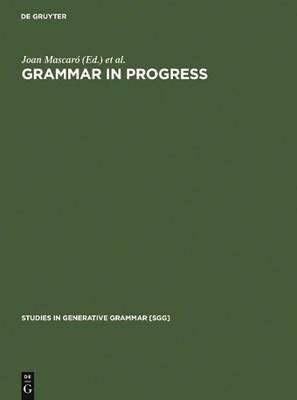 Joan Mascaró Grammar in Progress (Gebundene Ausgabe) (US IMPORT)