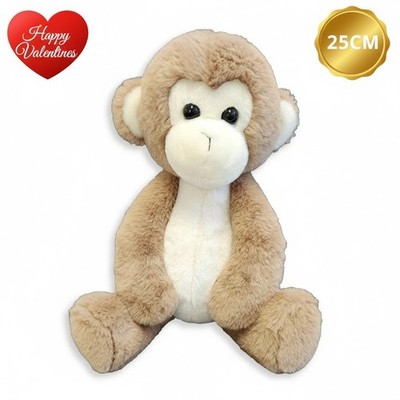 Weltweit weichster Plüsch Affe Stofftier Komfort Teddy 25 cm Valentinstag Geschenk
