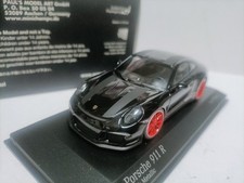 Minichamps 1:43 Porsche Coupe Model Porsche 911R 991 2016 Black
