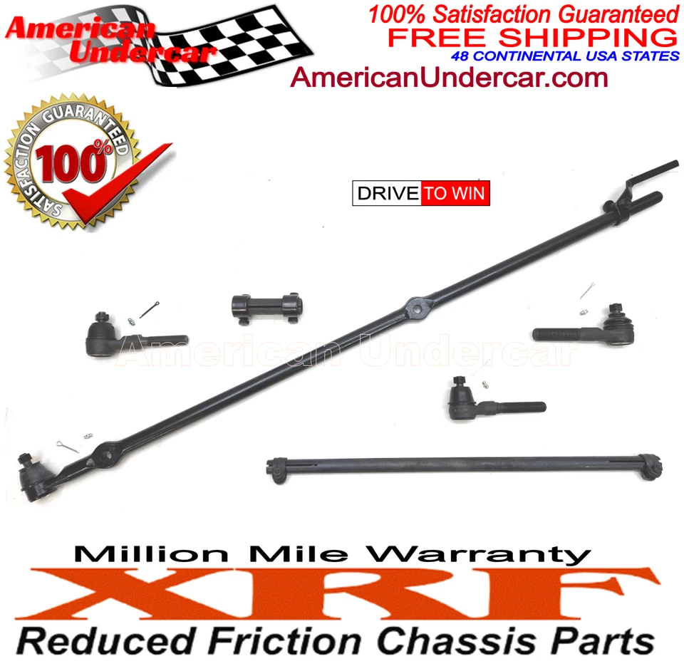 XRF Kit de manguito de ajuste de extremo de barra de arrastre de por vida Jeep Wrangler 91-95 Foto 2 de 4