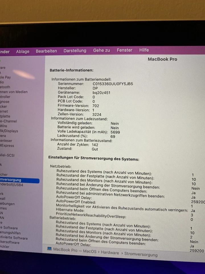 MacBook Pro 13” Anfang 2015 – Space Gray – 16 GB RAM / 512 GB SSD - Bild 4 von 4