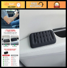Memory Foam Elbow Rest Pads 2-Pack for Car Armrests Center Console, Non-Slip
