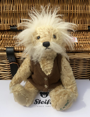 Steiff 2016 ''Einstein'' Limited Edition Mohair Bär - 28 cm, beige - EAN:690006