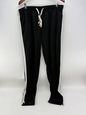 EPTM. Mens Black Drawstring Jogger Track Pants Size 3XL