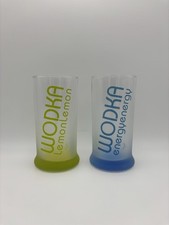 Wodka Gläser 1x Wodka Lemon 1x Wodka Energy Flirt by R + B