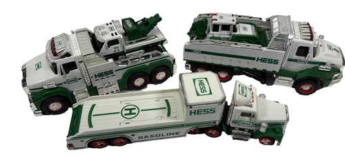 Hess Toy Truck Lot 5 Vehicles Lights Sirens Working Loose No Boxes - Afbeelding 1 van 12