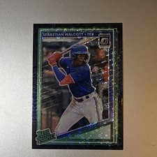 Sebastian Walcott 2025 Donruss Optic Rated Prospect Black Circles #103