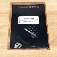 John Deere 319E & 323E Skid Steer Loader Owners Operators Manual - OMT312544