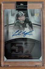 2021 TOPPS LUMINARIES HIT KINGS RC ROOKIE AUTO SEALED ANDREW VAUGHN 1/15