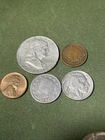 Old Rare US Coins Starter Collection Lot of 5 Silver Ben Half Buffalo Liberty V