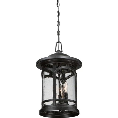 Quoizel MBH1911 Marblehead 3 Light 11"W Outdoor Pendant - Bronze - Picture 4 of 6