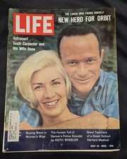 LIFE Magazine, May 18, 1962, Astronaut Scott Carpenter Issue Vintage Advertising