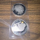 2 OZ .999 FINE SILVER SILVERTOWNE BRAND BUFFALO INDIAN HEAD ROUNDS - BULLION