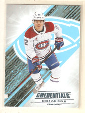 Cole Caufield 2024-25 UD Credentials Base Card #22 Canadiens