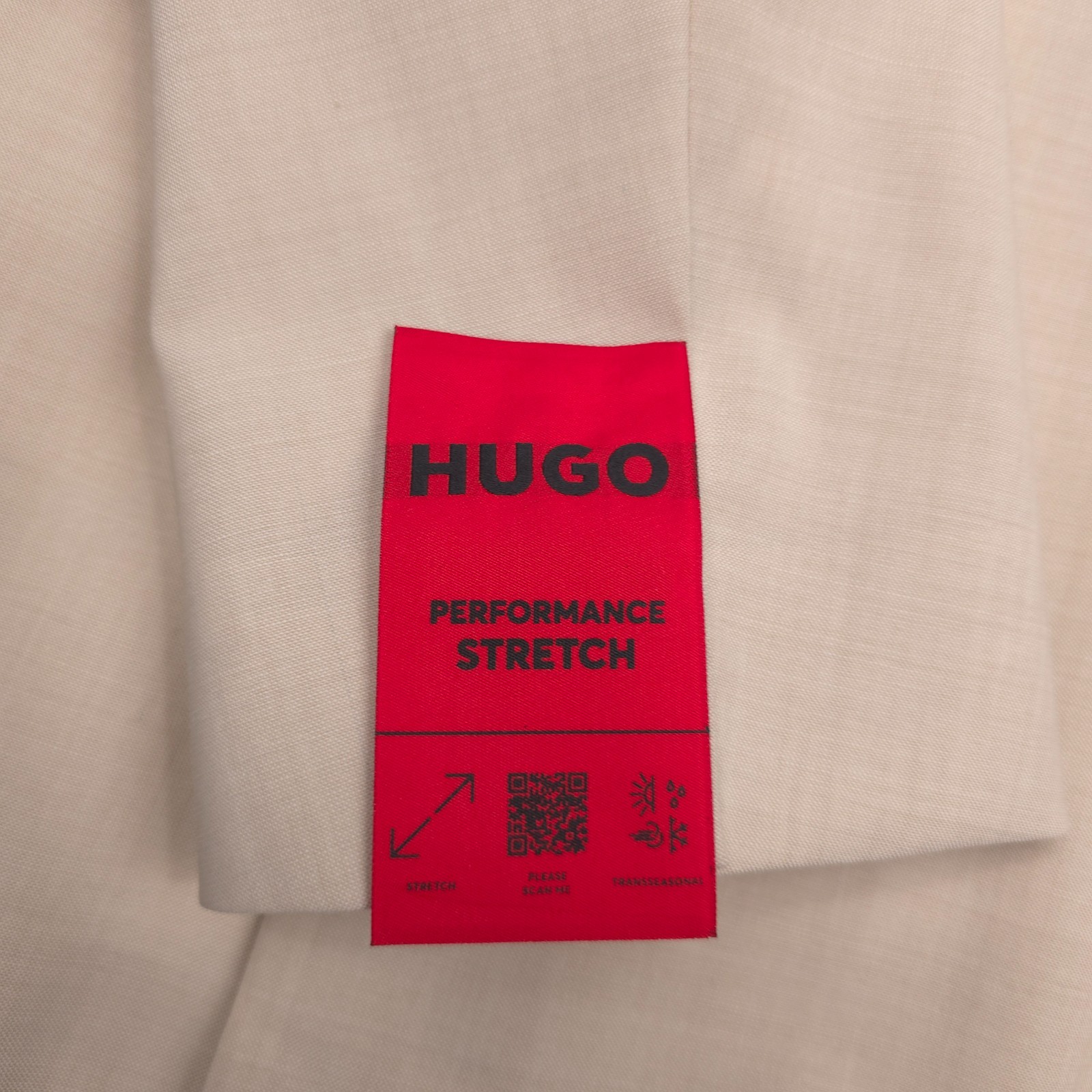 Hugo Boss Arti-232x Suit Jacket Mens 46R Extra Slim Fit Beige Tan Wool Blazer thumbnail 12