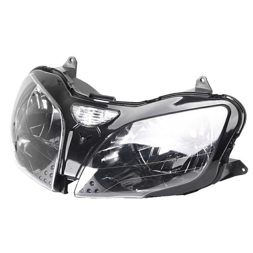 For Kawasaki ZX9R/6R ZZR600 ZX600J 00-02 Front Headlight Headlamp Assembly Smoke - Picture 2 of 5