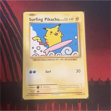 pokemon card surfing pikachu Amazon.com: Pokemon - Surfing Pikachu (111/108) main image 0