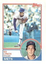 1983 Topps #601 Ed Lynch