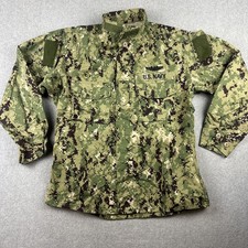 U.S Navy Blouse Medium Regular Working Uniform Type III NWU Seals Military Camo