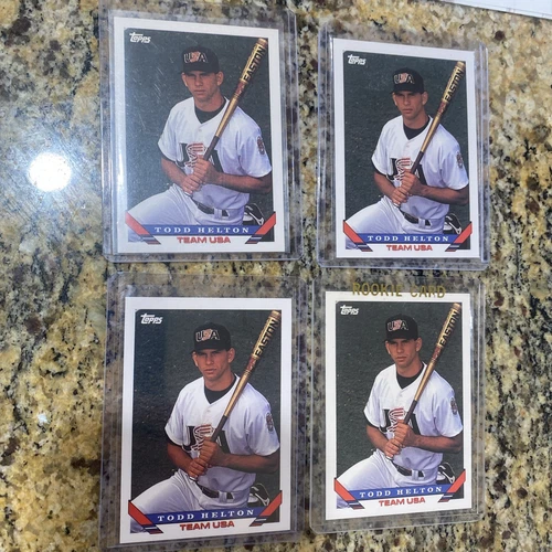 Todd Helton 1993 Topps Traded USA RC Rockies HoF