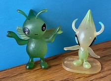 TOMY Pokemon Celebi Translucent Figure Nintendo C.G.T.S.J ULTRA RARE Variants