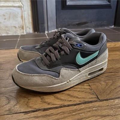 Nike Air Max 1 Women s Size 7.5 Sneakers, Gray/Teal