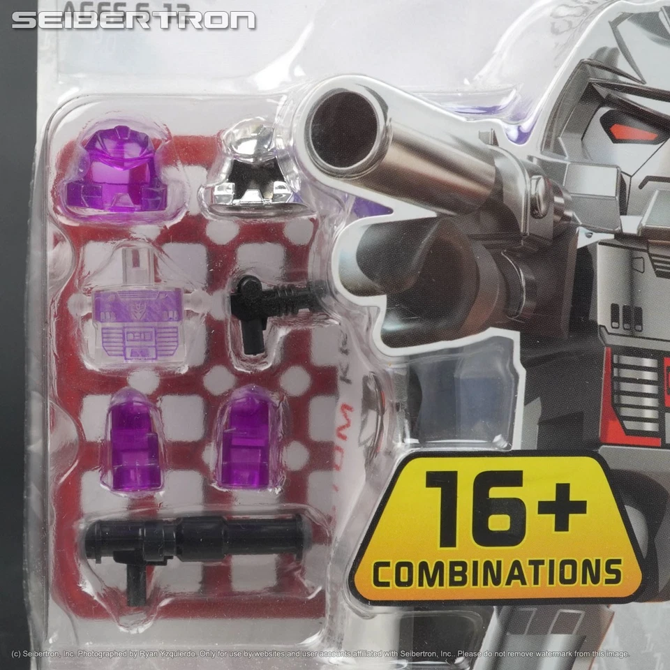 Transformers Kre-o Custom Kreon MEGATRON 36 Pcs Collection #1 G1 2013 New - Image 2 of 4
