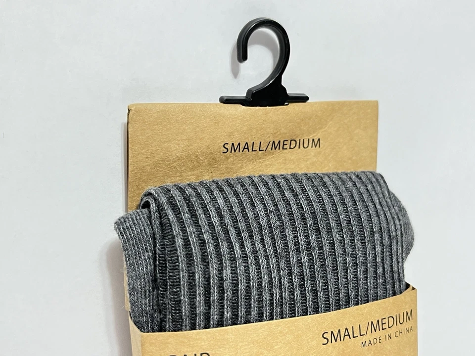 Steve Madden Suéter Medias con Pies Para Mujer S/M Un Par Gris Cálido Nuevo Con Etiquetas Foto 2 de 4