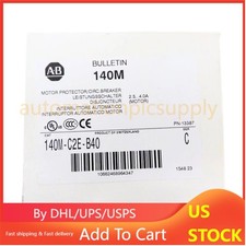 140M-C2E-B40 Allen Bradley Motor Protector Circuit Breaker US FREE TAX