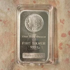 Highland Mint 1 Troy oz .999+ Fine Silver Bar Bullion - Made in U.S.A.