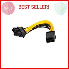 JacobsParts 6-pin to 8-pin PCI Express Power Converter Cable for Video Card