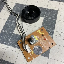 GE OEM Microwave PCB Selector Encoder w/ Knob WB27X10396 WB03X10095 - Tested