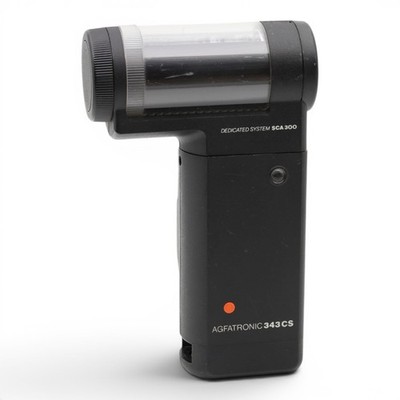 Agfa Agfatronic 343CS 343 CS Blitz Blitzgerät Stabblitz SCA 300 