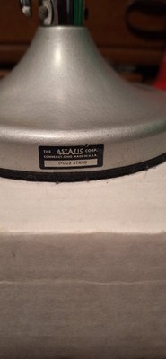 Astatic Tug9 Stand Mic Microphone Crome Lollipop Mic Stand Very Clean Condition