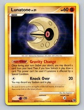 Lunatone 76/106 Common Great Encounters Pokemon Lightly Played