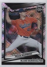 2022 Panini Elite Extra Edition Prime Numbers A 136/204 Blake Burkhalter #76 0c2