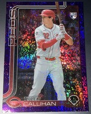 2025 Topps Update Series - Tyler Callihan #US315 Purple Holofoil /250 (RC)