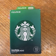 Starbuck Fujifilm Instax Mini Photo Frame Instant Camera Film 10 Sheets