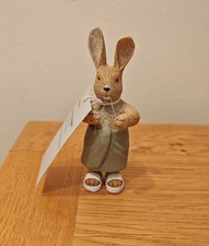 NEXT Rosie Rabbit Flossing Her Teeth Ornament BNWT