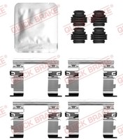 ZubehöRsatz Scheibenbremsbelag Quick Brake 109-0177 FüR Hyundai Tucson NX4E NX4A