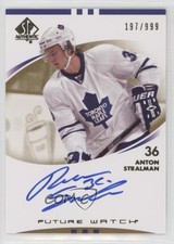 2007-08 SP Authentic Auto Future Watch 197/999 Anton Stralman #246 Auto 6z1