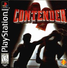 CONTENDER (PS1) DISC + CVR ART + MANUAL - NO CASE - VERY GOOD