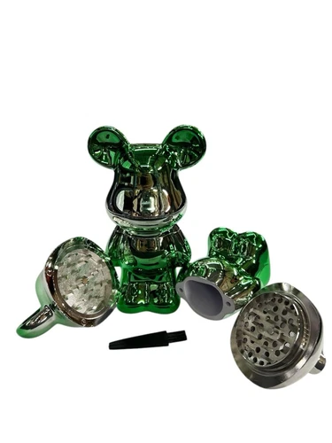 New Bear Grinder Herb Spice Single Color Jumbo Size