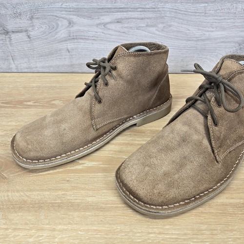 Roamers Talla UK 8 Gamuza Desierto Botas Clásicas Con Cordones Marrón Zapatos Informales - Imagen 15 de 18