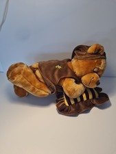 MORGENROTH Bär Plüsch ⭐️ Honigbär mit Kissen , Schlafend Teddybär 