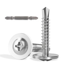 170pcs Self Drilling Screws Metal 10x3/4 Inch 410 SS Self Tapping Truss