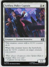 Selfless Police Captain Foil 774 Marvel Super Heroes Magic the Gathering