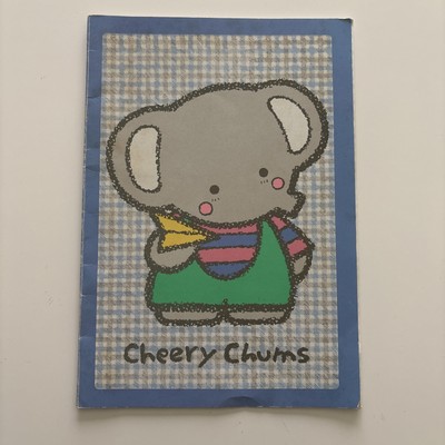 Vintage 1985 Sanrio Cheery Chums Note Paper Made in Japan 9 Sheets Stationary