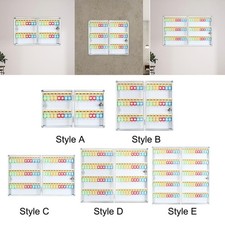 Key Lock Box Key Cabinet Wall Mount Locking Key Organizer Holder Box for