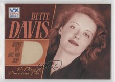 2002 Topps American Pie A Piece of American Pie Bette Davis #PAP-BD rs2